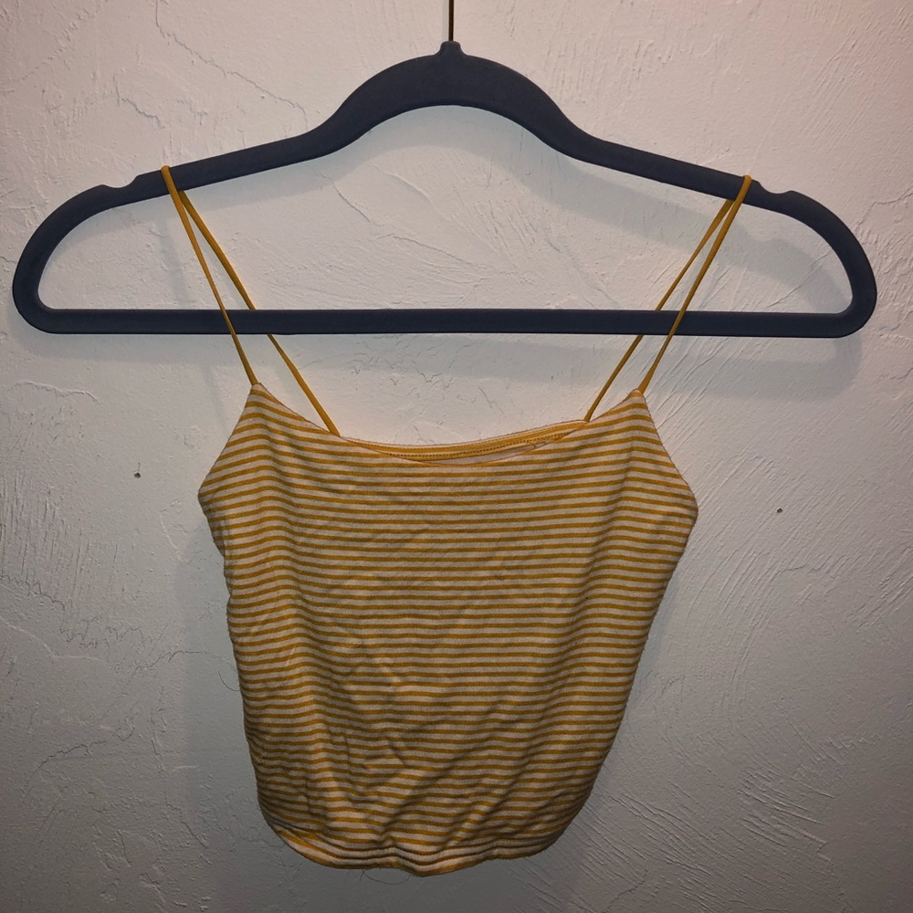 Striped Crop Top